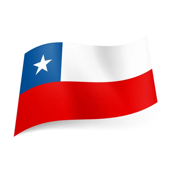 Bandera del Estado de Chile . — Vector de stock