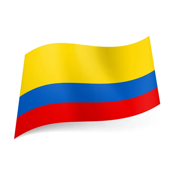Statligt sjunker i colombia. — Stock vektor