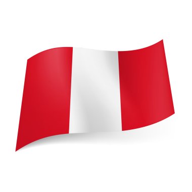 peru Devlet bayrağı.