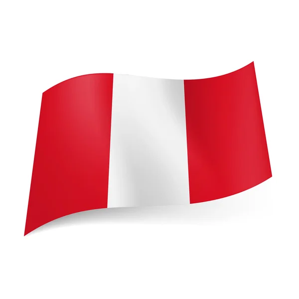Bandeira do Estado do Peru . — Vetor de Stock