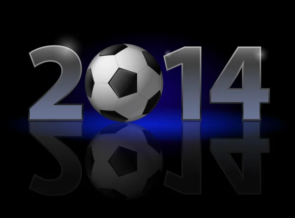 Nuevo año 2014 — Vector de stock