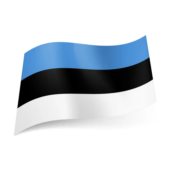 State flag of Estonia. — Stock Vector