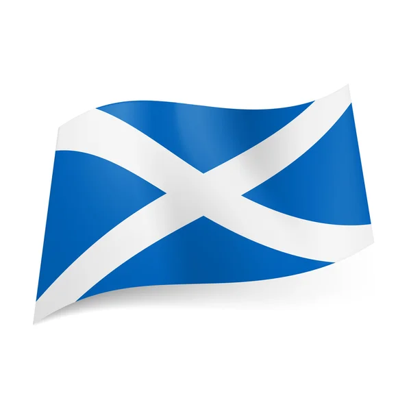 Флаг Шотландии . — стоковый вектор