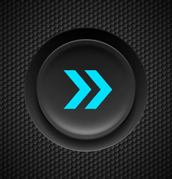 Fast forward button. — Stock Vector