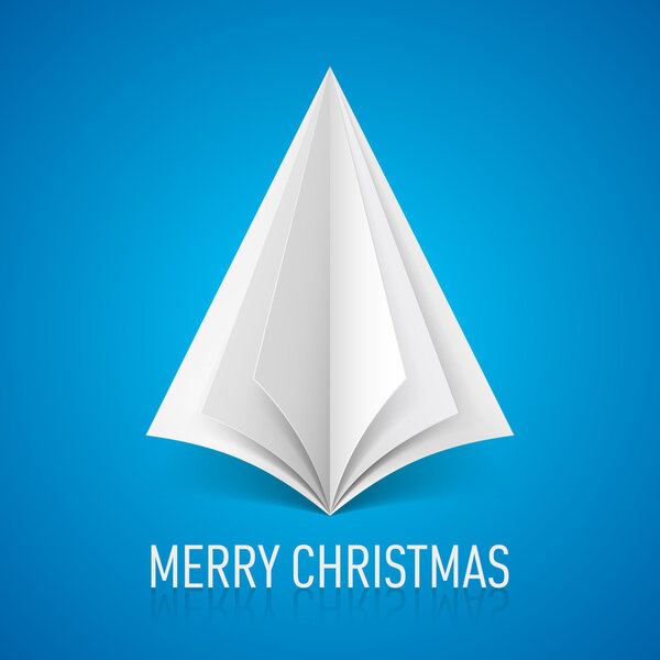 Paper Christmas tree.