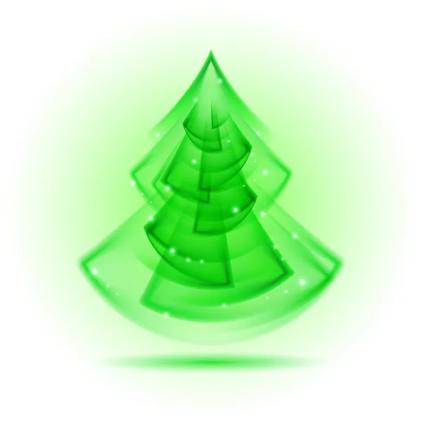 Árvore de Natal abstrata . — Vetor de Stock