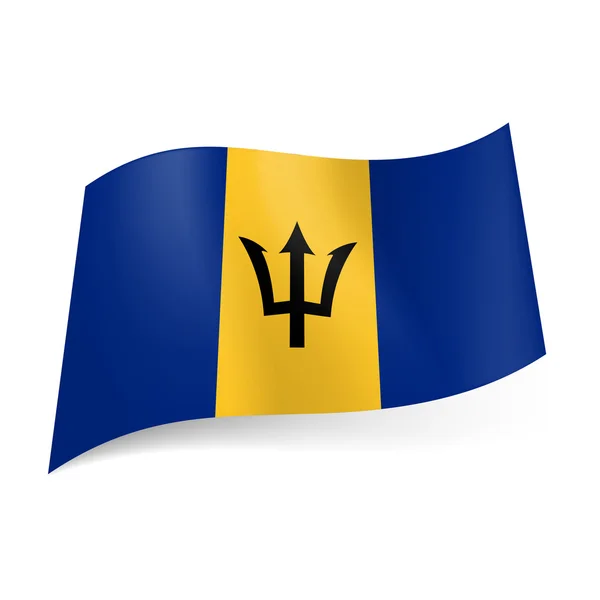 State flag of Barbados. — Stock Vector