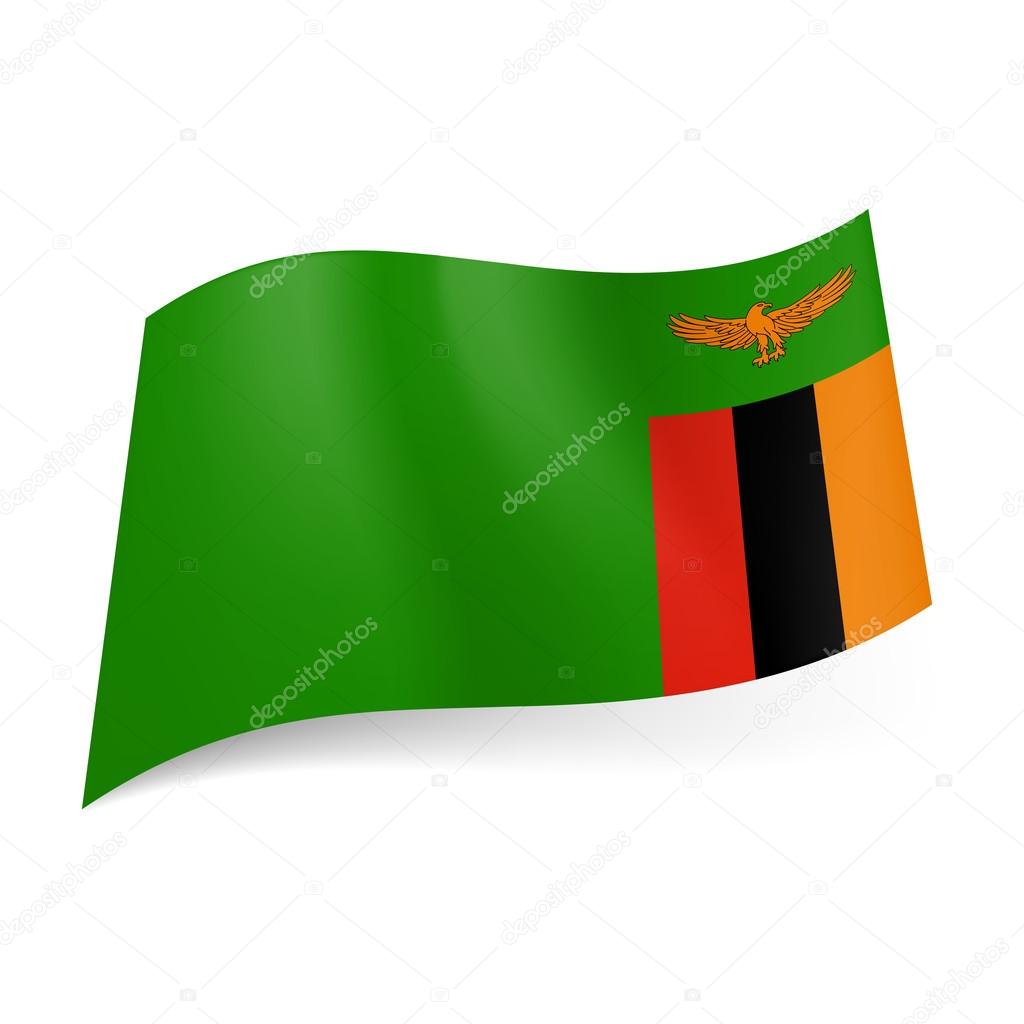 Bandera del Estado de Zambia . Vector de stock por ©dvargg 37550031, image size:1024x1024