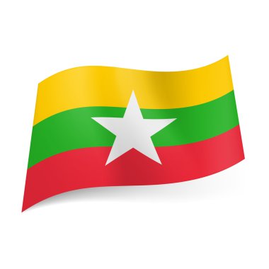 myanmar Birliği Cumhuriyetinin Devlet bayrağı