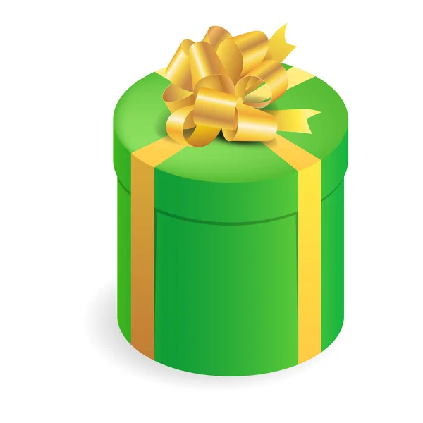 Caja de regalo — Vector de stock