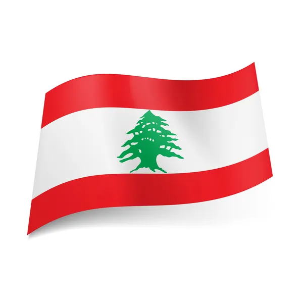 Drapeau d'État du Liban — Image vectorielle