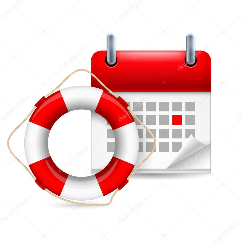 Flotation ring and calendar