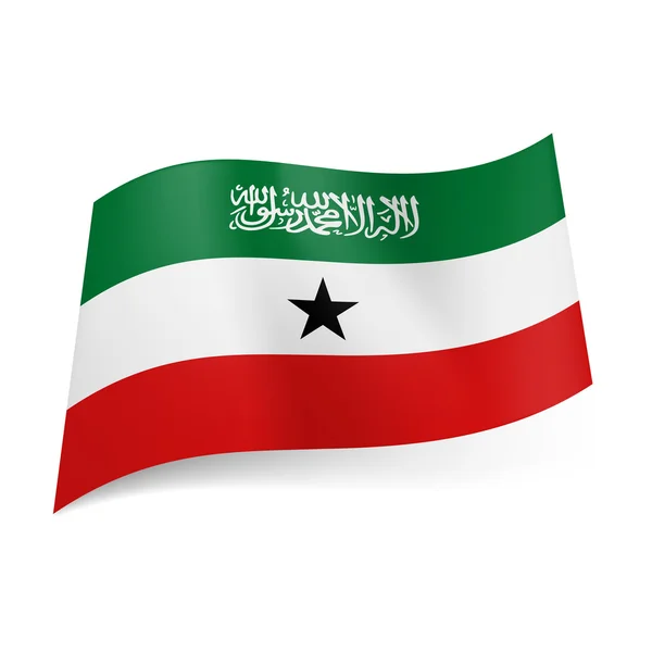 Флаг Сомалиленда — стоковый вектор