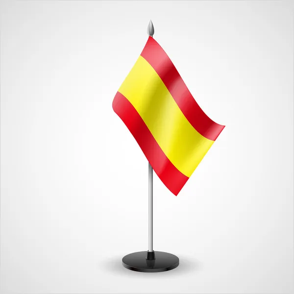 Bandeira da tabela de Espanha — Vetor de Stock