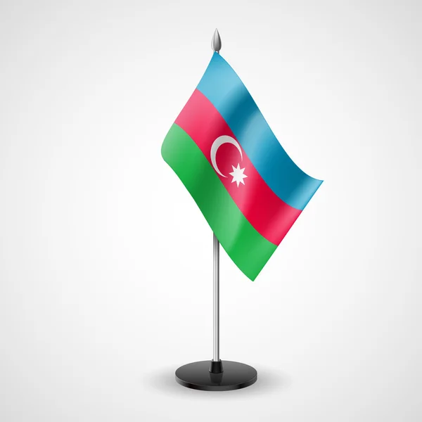 Table flag of Azerbaijan — Stock Vector