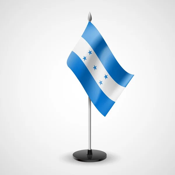 Tabel vlag van honduras — Stockvector