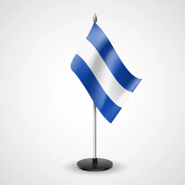 Tabel vlag van el salvador — Stockvector