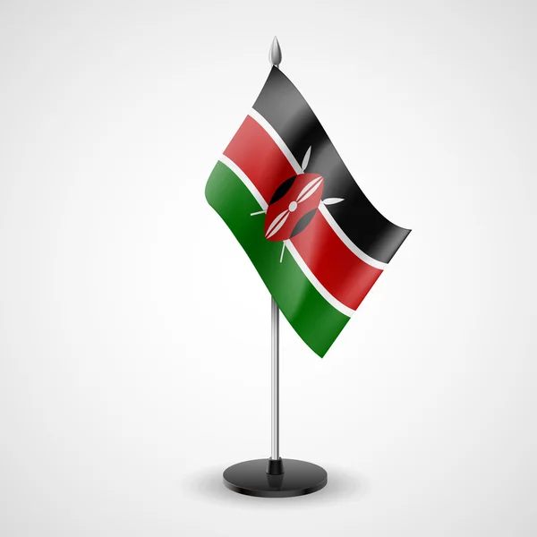 Table flag of Kenya — Stock Vector