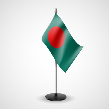 Bangladeş masa bayrağı