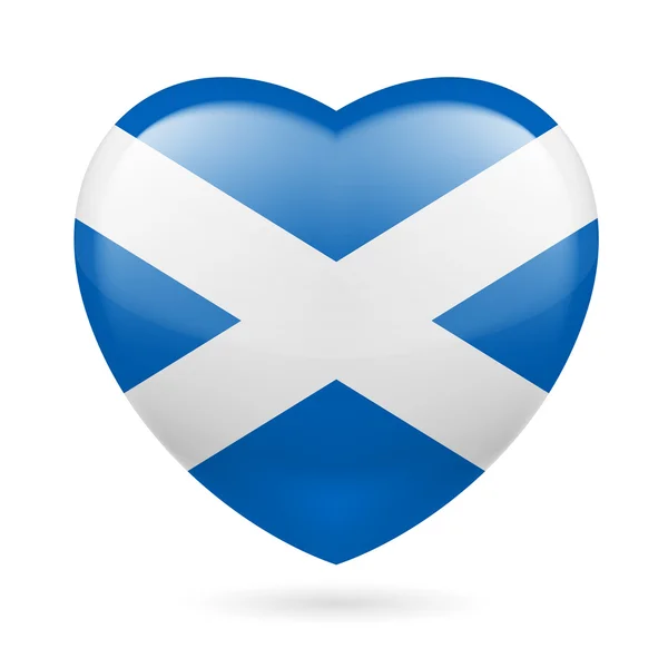 スコットランドの旗の色 — ストックベクタ