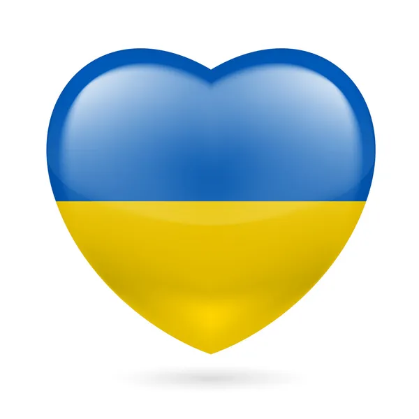 Farben der ukrainischen Flagge — Stockvektor