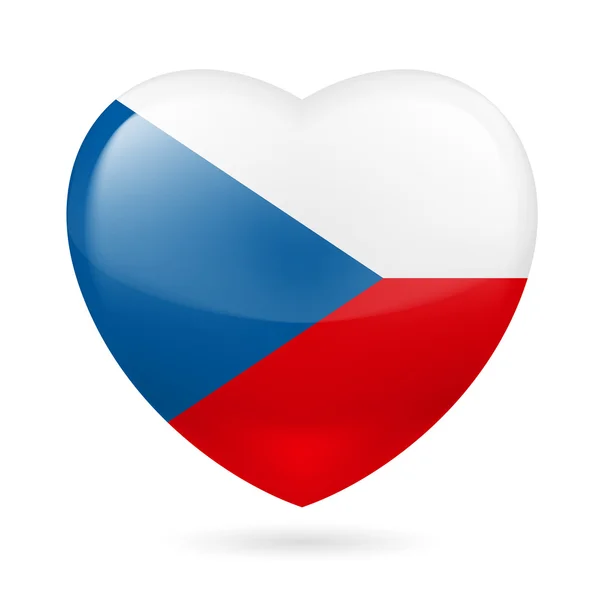 Colori bandiera ceca — Vettoriale Stock