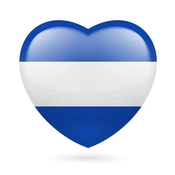 Salvadorianische Flaggenfarben — Stockvektor