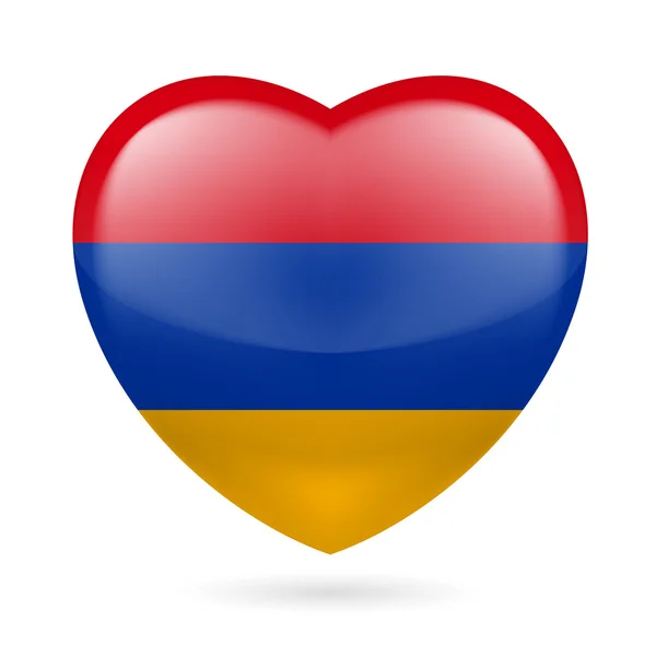 Armenian flag colors — Stock Vector