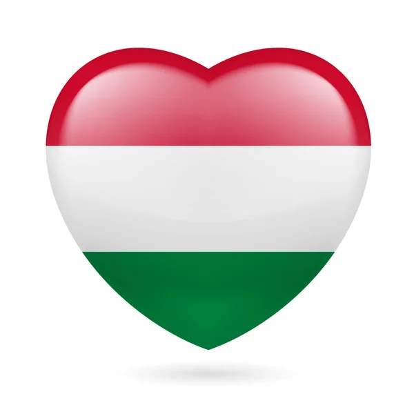 Hungarian flag colors. — Stock Vector