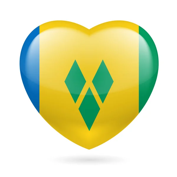 Grenadine colori bandiera — Vettoriale Stock