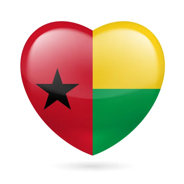 Guinea Bissau flag — Stock Vector