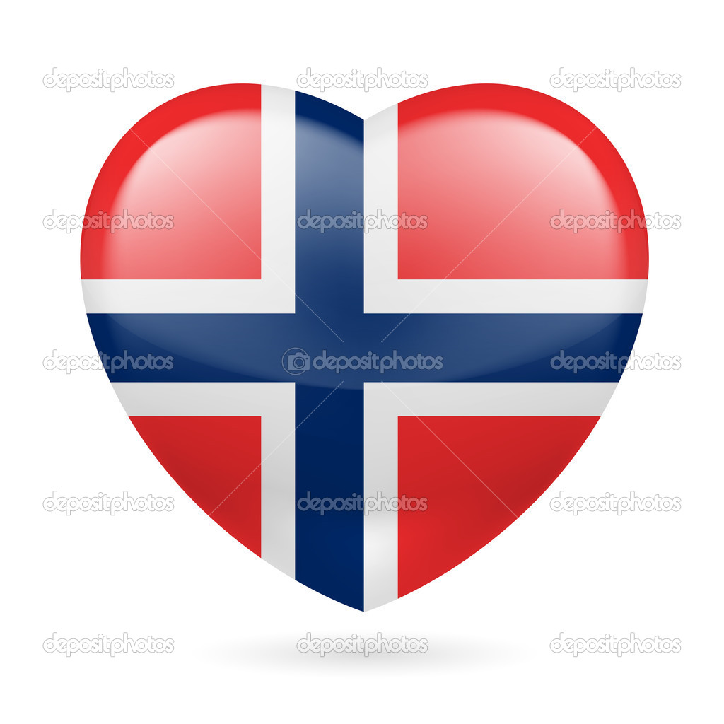 Norwegian flag colors.