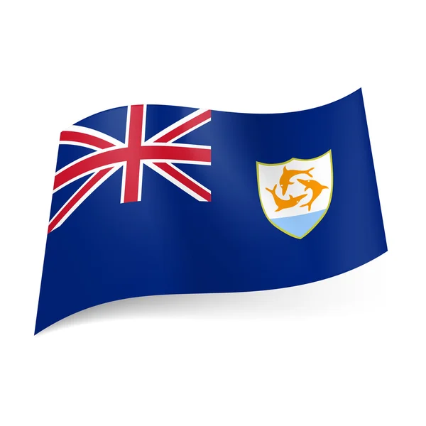 Vlag van anguilla — Stockvector