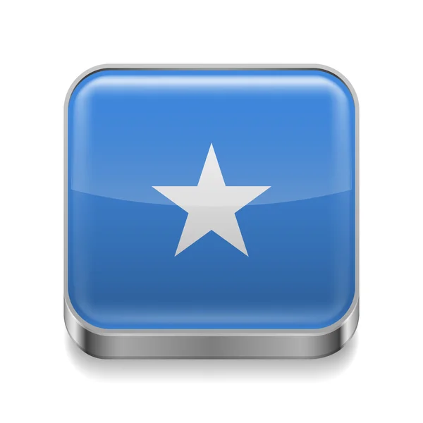 Ikona metalu z Somalii — Wektor stockowy