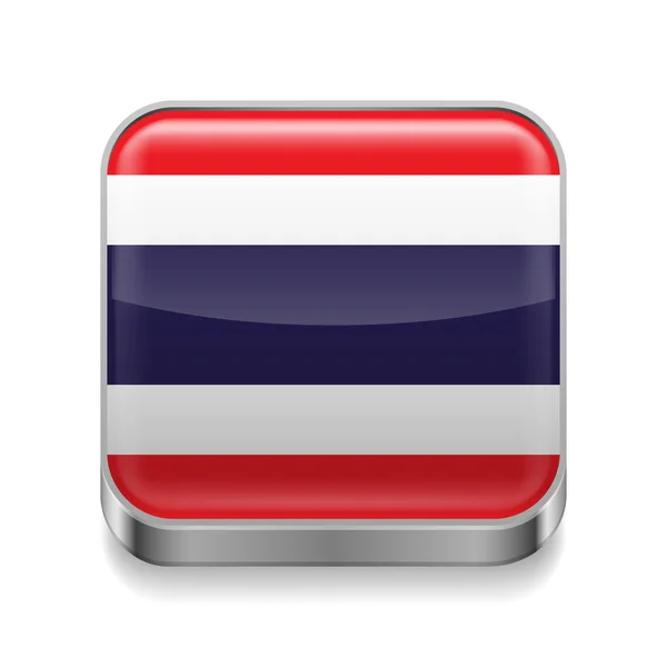 Metal  icon of Thailand — Stock Vector