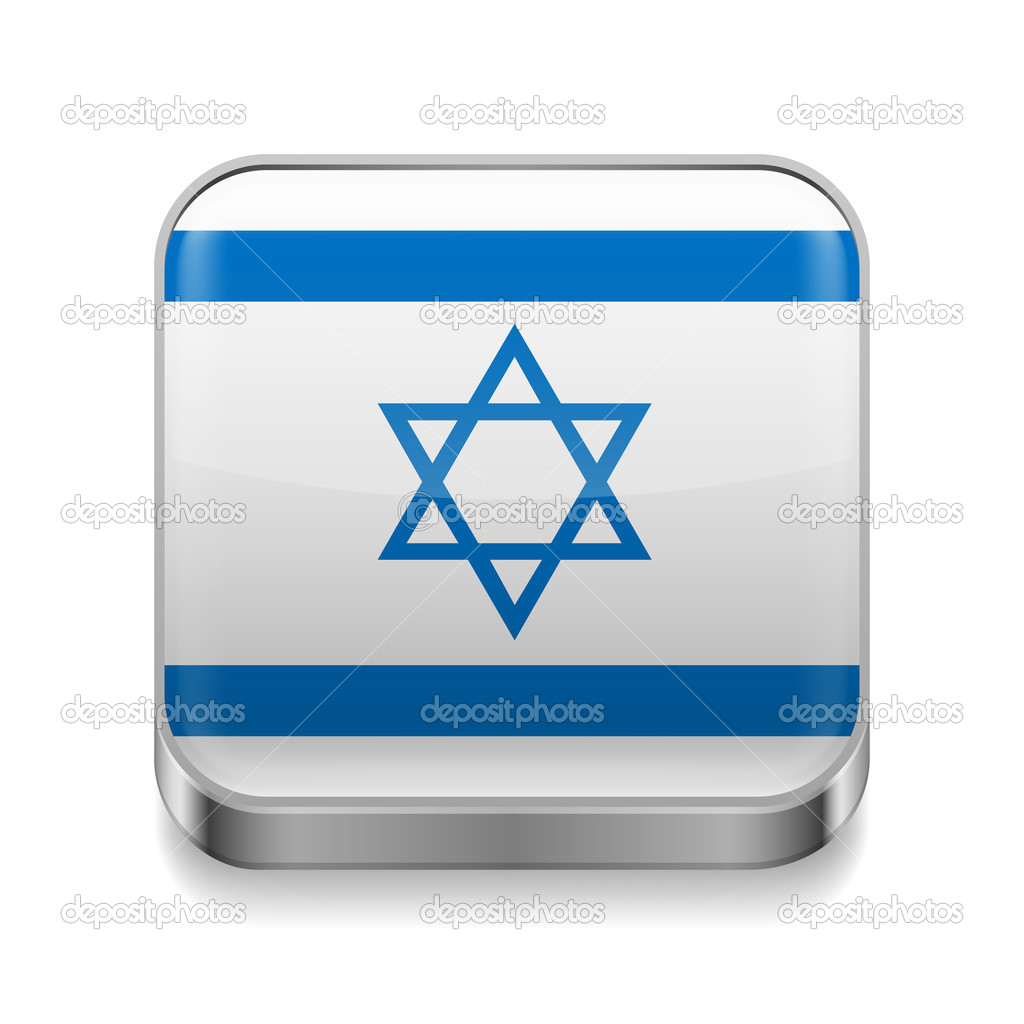 Metal  icon of Israel