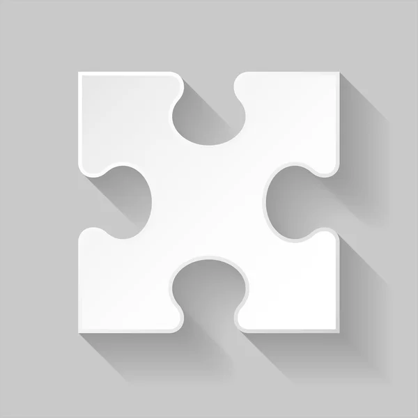 Puzzle piece — Stock Vector