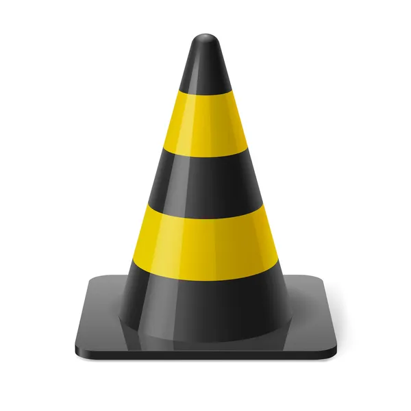 Traffic cone — Stock Vector