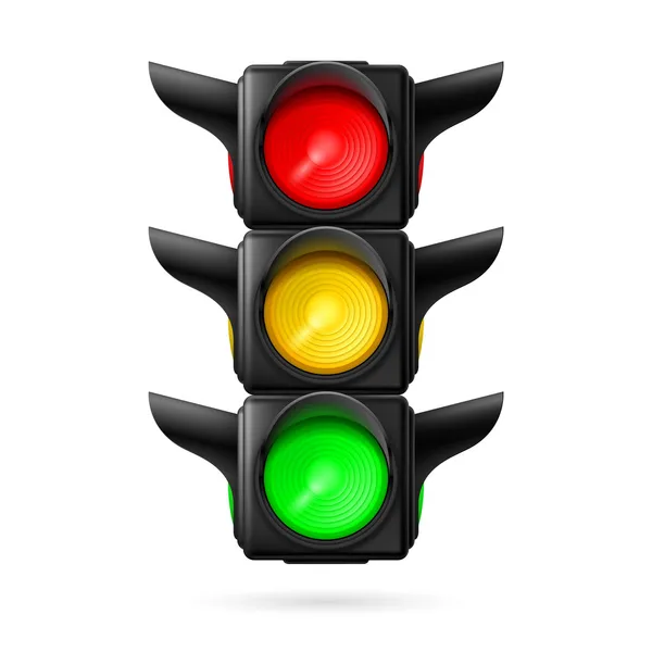 Traffic light — Stock Vector