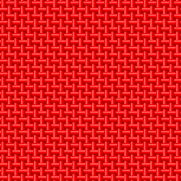 Rött tyg textur — Stock vektor