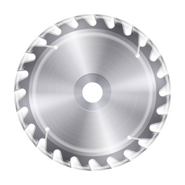 Rotating saw clipart