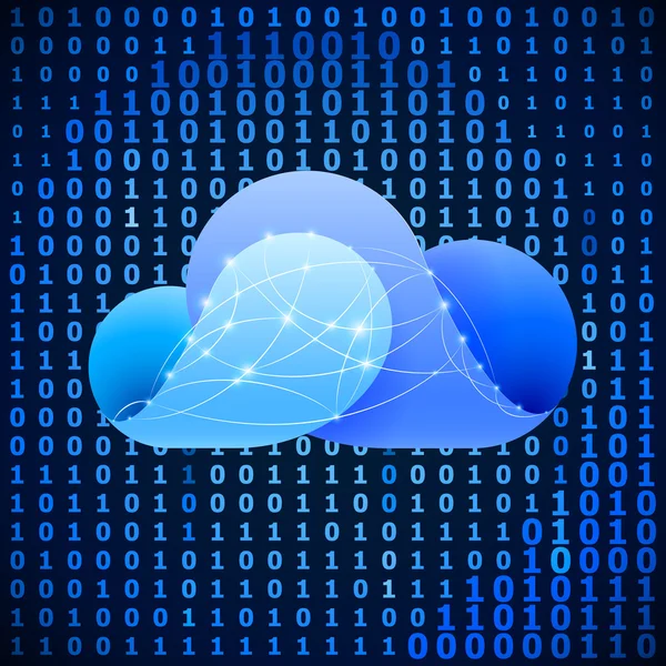 Signe Cloud Computing — Image vectorielle