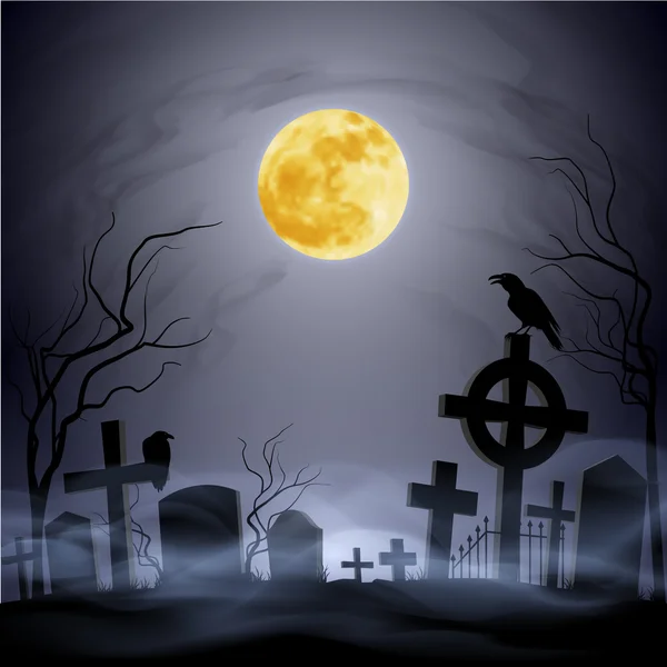 Graveyard — Stock Vector