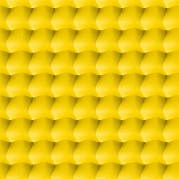 Bezproblémové Abstraktní Pozadí Obklopit Reliéf Žluté Barvě — Stockový vektor