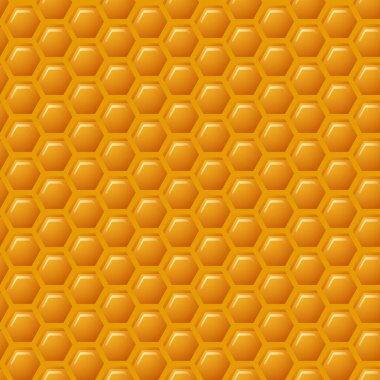 Bal Taraklarıyla Doğal Bir Arkaplan Çizimi