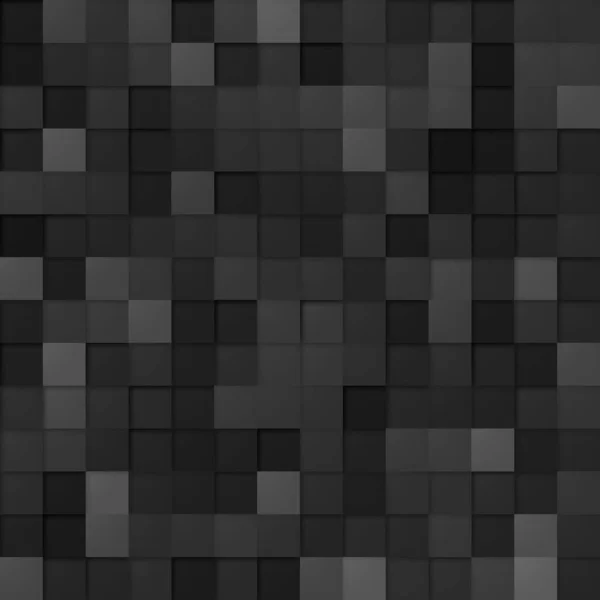 Carrelage Aléatoire Abstrait Couleurs Noires Différentes Tonalités Saturation — Image vectorielle
