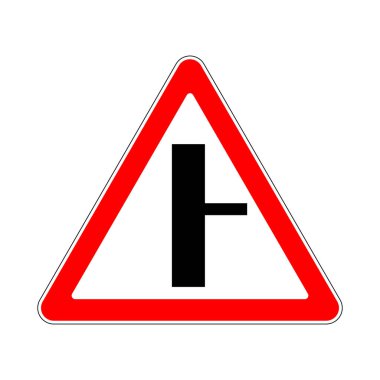 Üçgen Uyarı İşareti Görünümü Sağa Dön