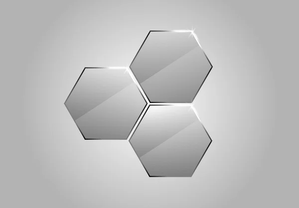 Glass honeycombs — Stockfoto