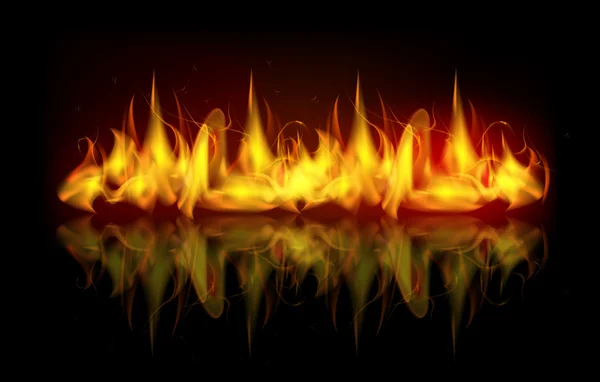 Fire flames — Stock Photo, Image