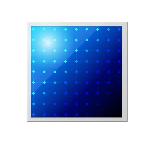 Solar panel. Icon. — Stockfoto